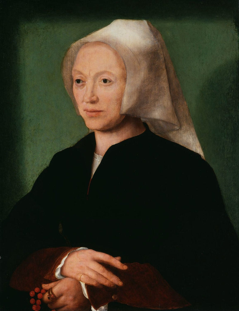 Katlijne van Mispelteeren, la donna dell'artista - Joos van Cleve