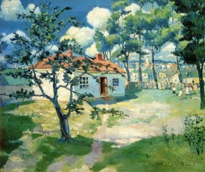 Printemps, peinture de Kazimir Malevitch