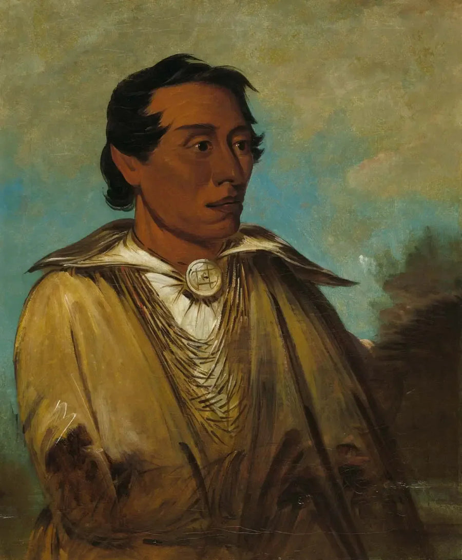 Kee-án-ne-kuk, uomo più importante, capo della tribù - George Catlin