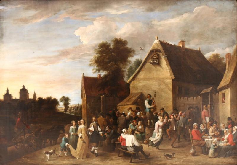 Fiera fiamminga - David Teniers il Giovane
