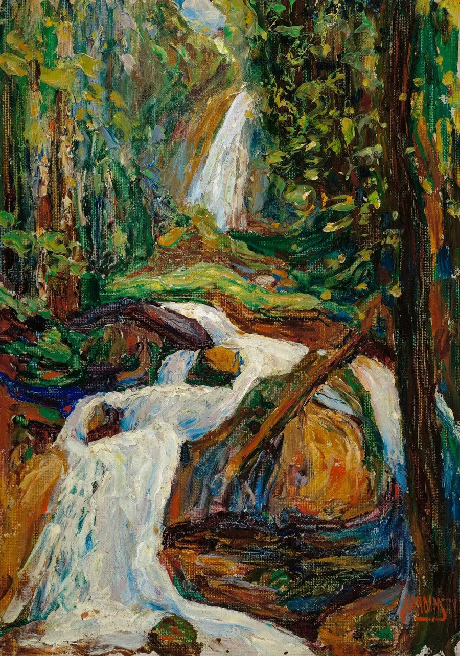 Kochel – Cascata I - Vassily Kandinsky