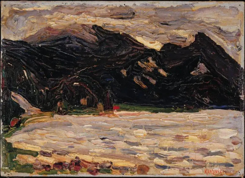 Kochel, lago e Herzogstand - Vassily Kandinsky