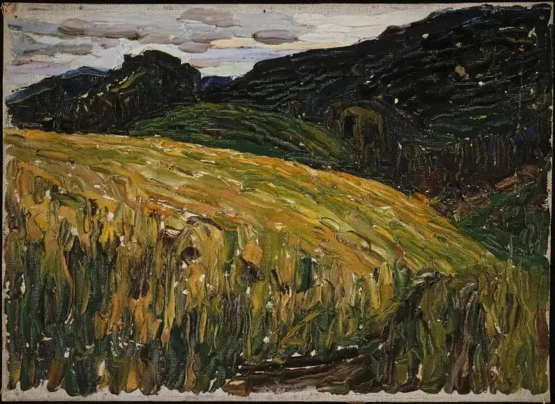 Kochel, prateria di montagna - Vassily Kandinsky