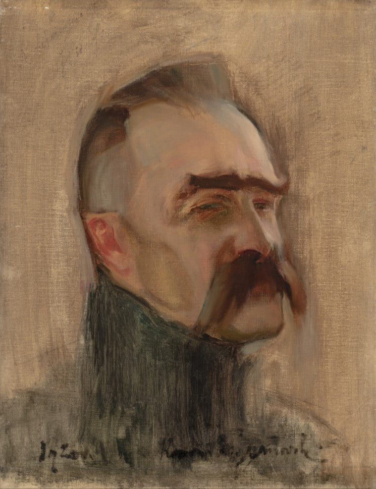 Portrait de Józef Piłsudski - Konrad Krzyżanowski