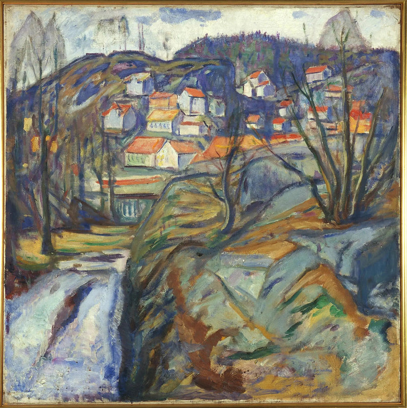 Kragerø in primavera - Edvard Munch