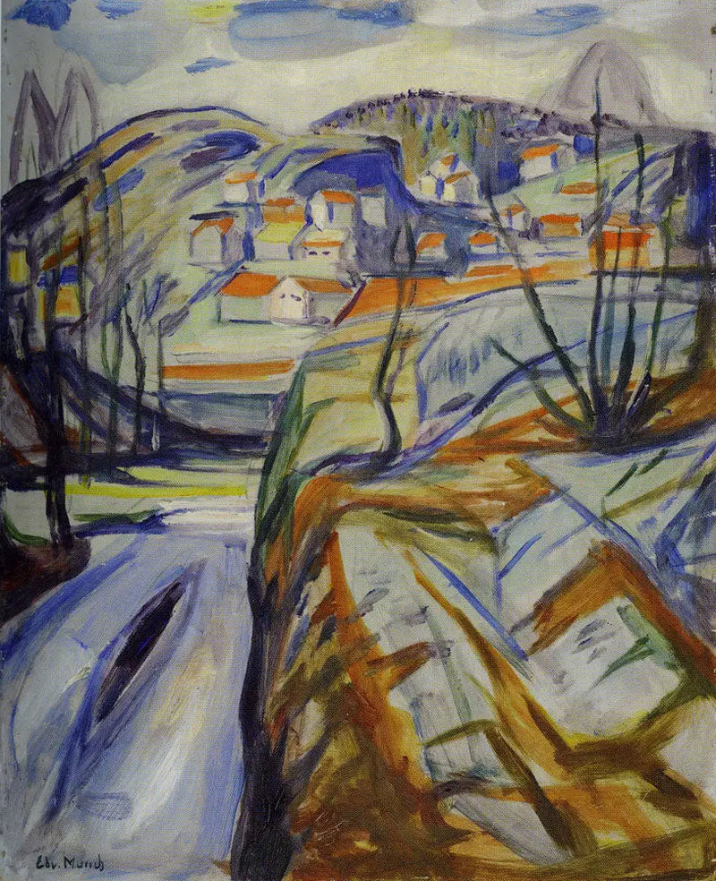 Kragerø in primavera - Edvard Munch