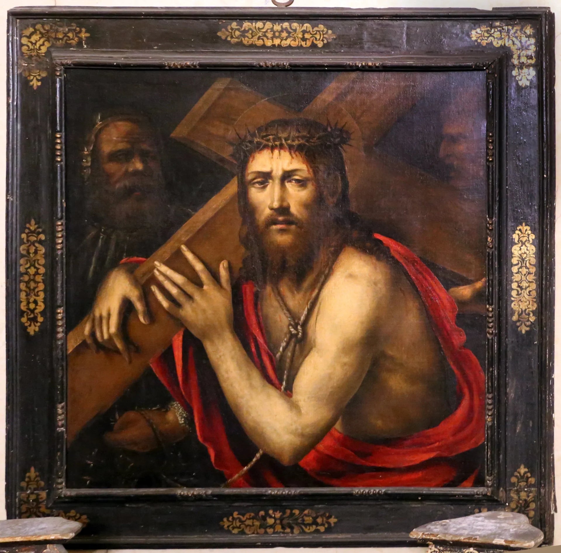 Kreuztragung - Il Sodoma (Giovanni Antonio Bazzi) image 1 reproduction artisanale de tableau