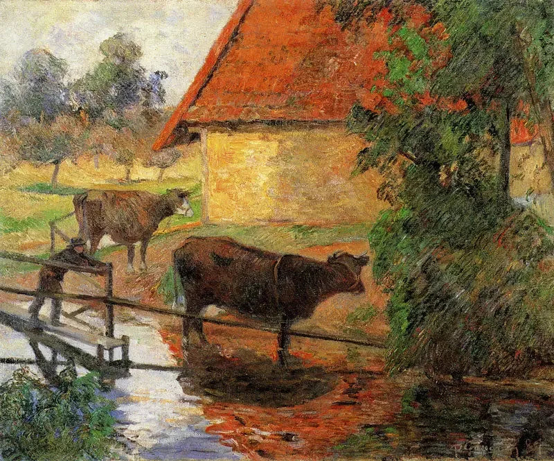La Fontana I - Paul Gauguin