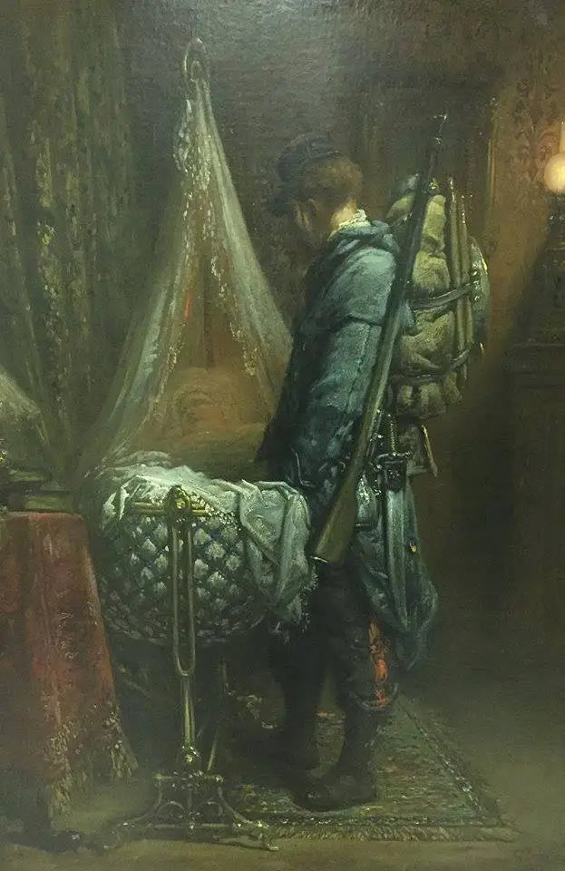 L'addio del soldato - Gustave Doré