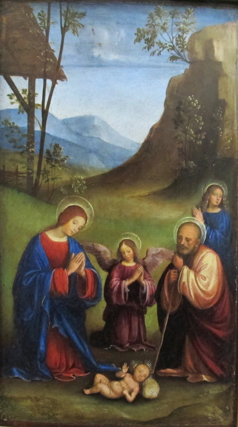 L'Adorazione del Bambino - Francesco Francia
