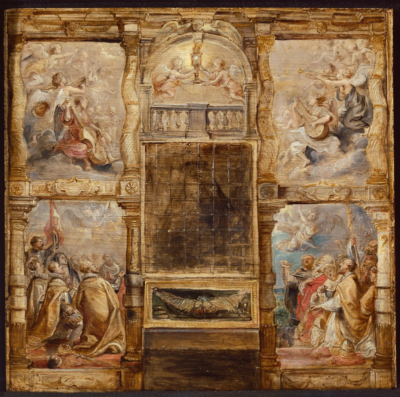 L'Adorazione dell'Eucaristia - Peter Paul Rubens
