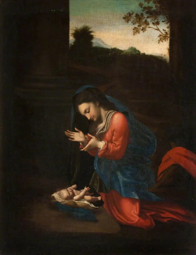L'Adorazione della Vergine - Antonio da Correggio