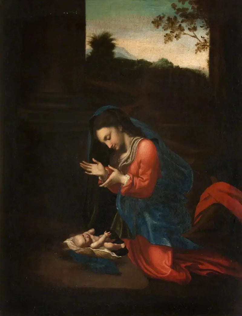 L'Adorazione della Vergine - Antonio da Correggio