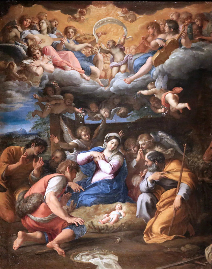 L’Adorazione dei pastori - Annibale Carracci
