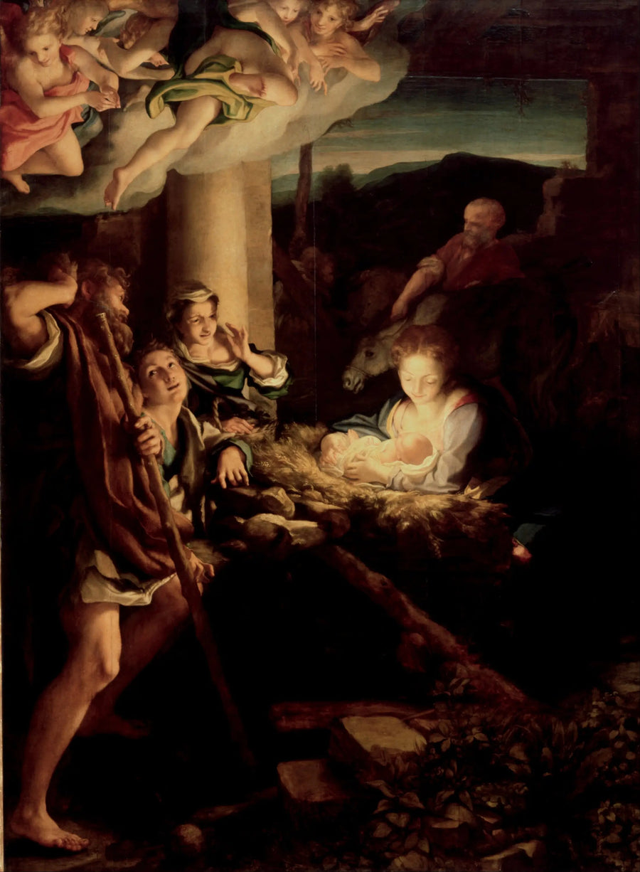 L'Adorazione dei pastori - Antonio da Correggio