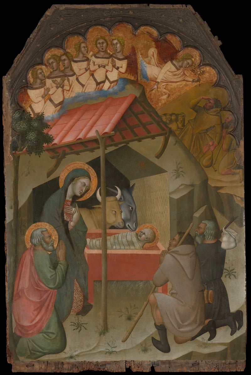 L'adorazione dei Pastori - Bartolo di Fredi