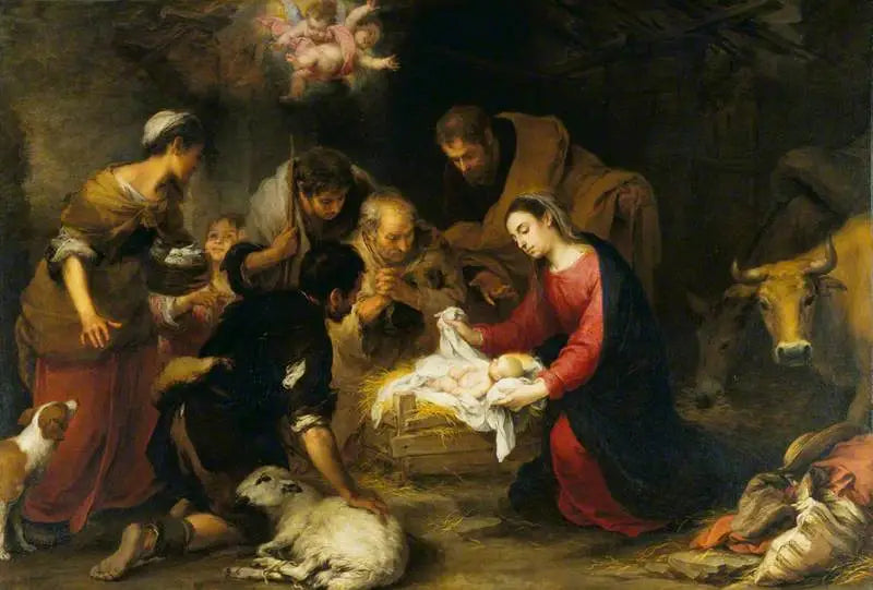L'Adorazione dei pastori - Bartolomé Esteban Murillo