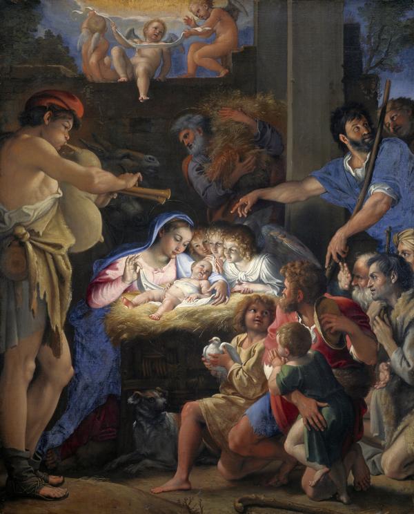 L'Adorazione dei pastori - Domenichino