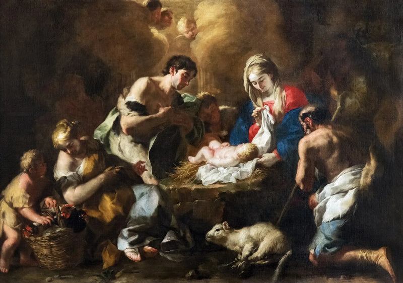 L'adorazione dei pastori - Francesco Solimena