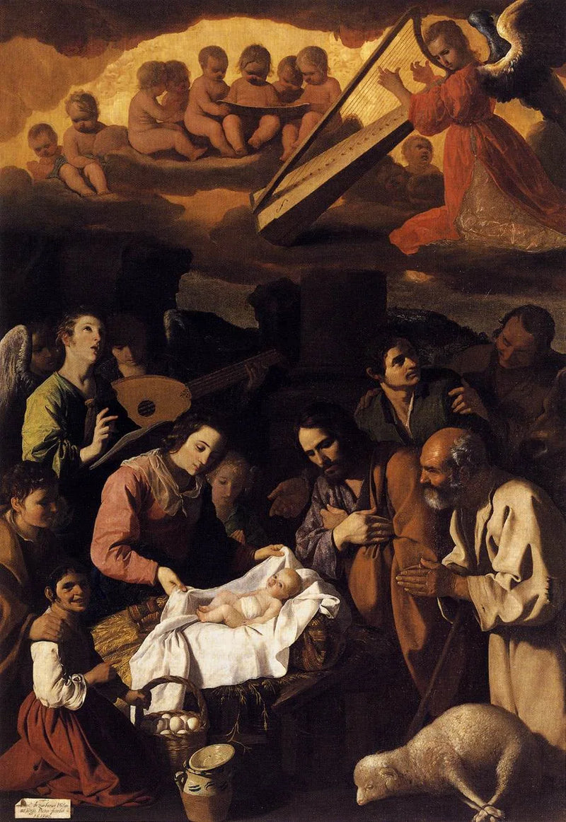 L’Adorazione dei pastori - Francisco de Zurbarán