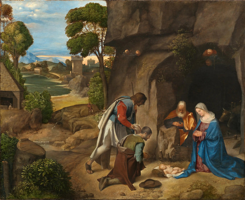 L’Adorazione dei pastori - Giorgione