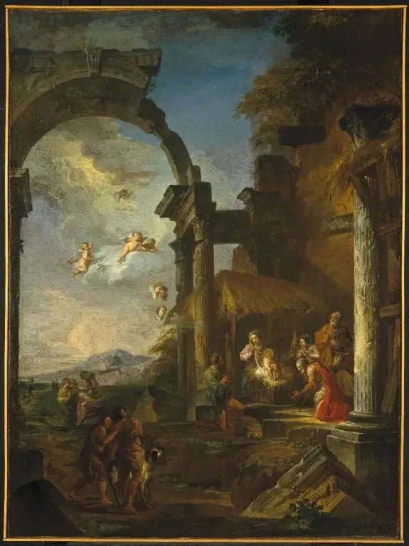 L’Adoration des bergers - Giovanni Paolo Panini