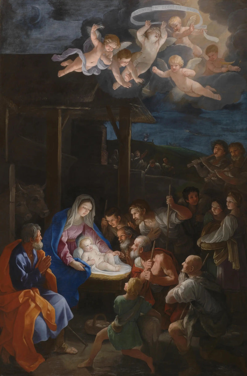L'Adorazione dei pastori - Guido Reni
