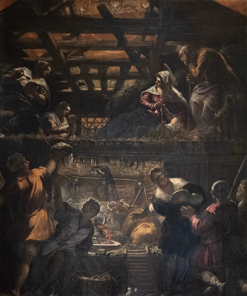 L’Adorazione dei pastori - Jacopo Tintoretto