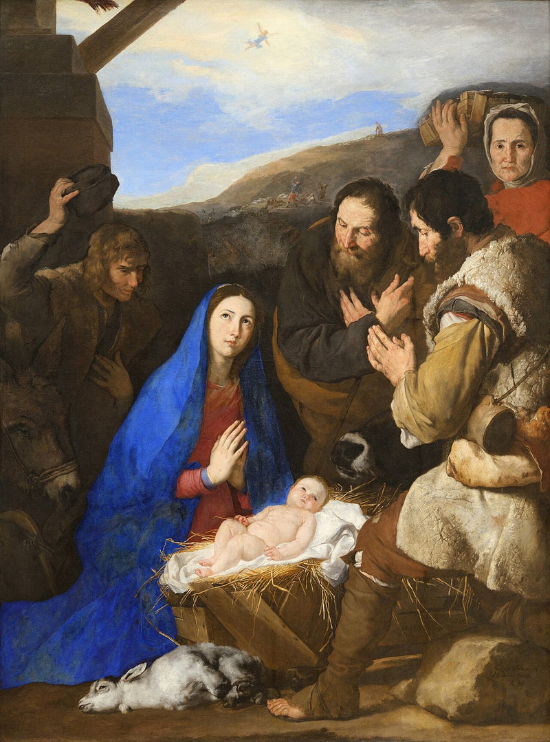 L'Adorazione dei pastori - Jusepe de Ribera