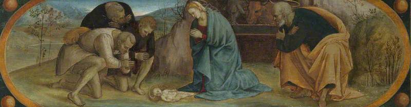 L'Adorazione dei pastori - Luca Signorelli