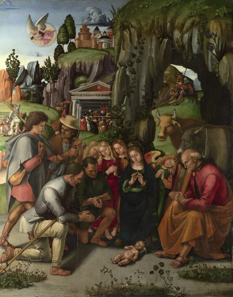 L’Adorazione dei pastori - Luca Signorelli
