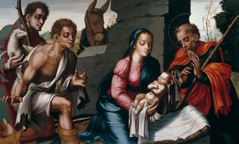 L'Adorazione dei pastori - Luis de Morales