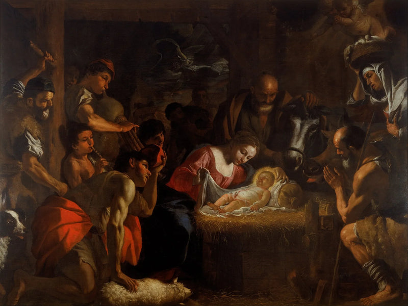 L'Adorazione dei pastori - Mattia Preti