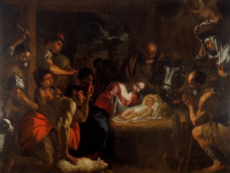 L'Adorazione dei pastori - Mattia Preti
