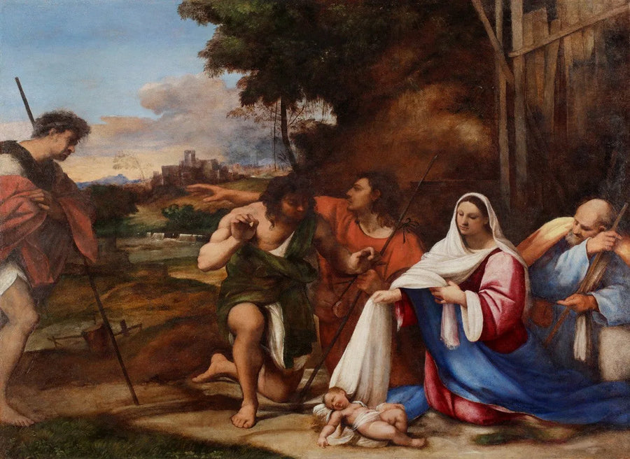 L’Adorazione dei pastori - Sebastiano del Piombo