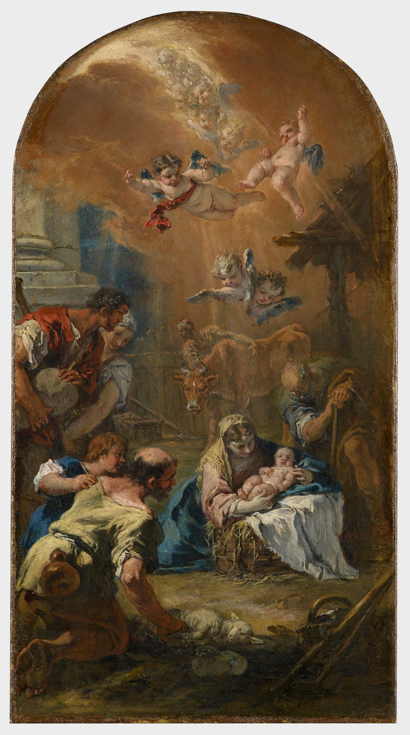 L'Adorazione dei pastori - Sebastiano Ricci