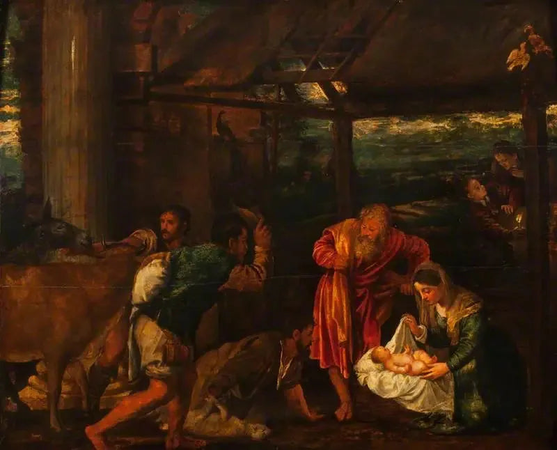 L'Adorazione dei pastori - Titian