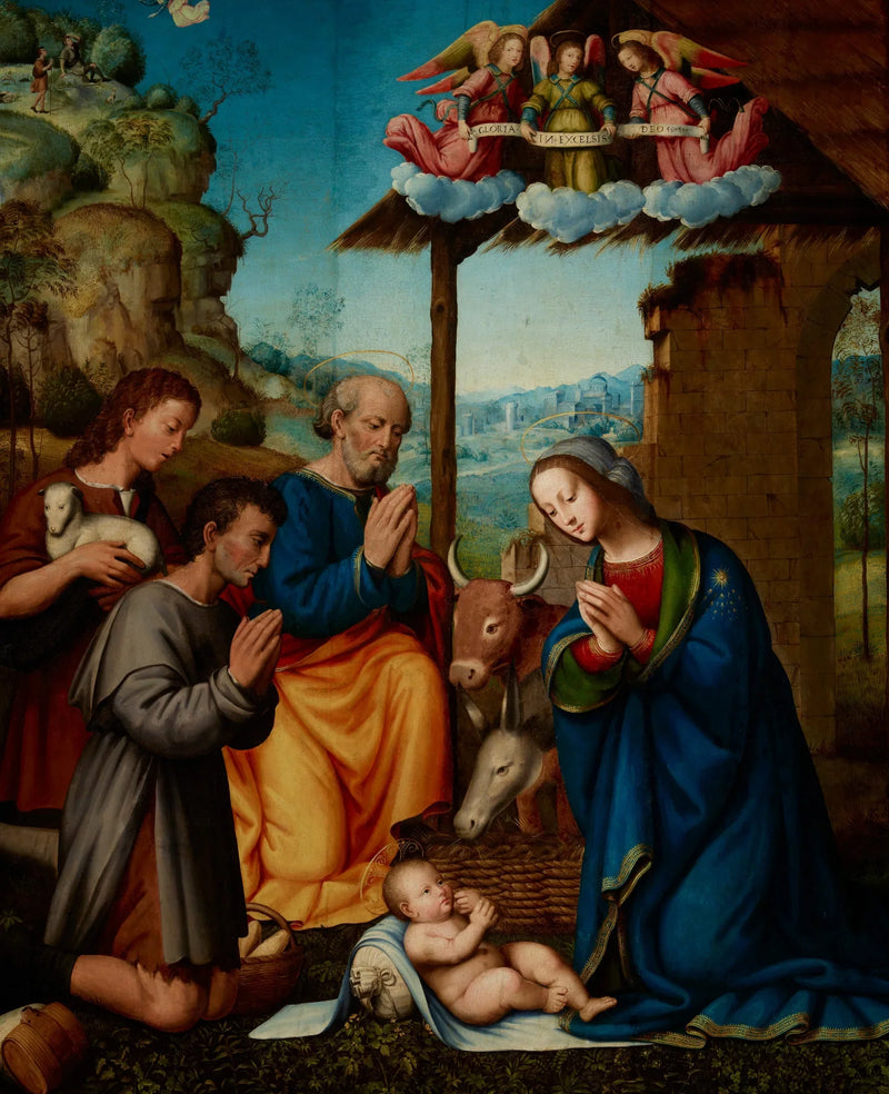 L’Adorazione dei pastori - Tommaso Lunetti