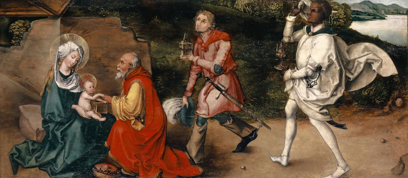 L'adorazione dei magi - Albrecht Dürer