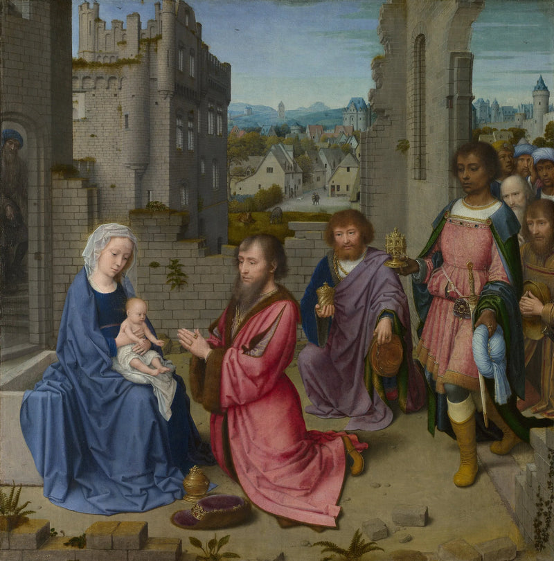 L'Adoration des Mages - Gérard David