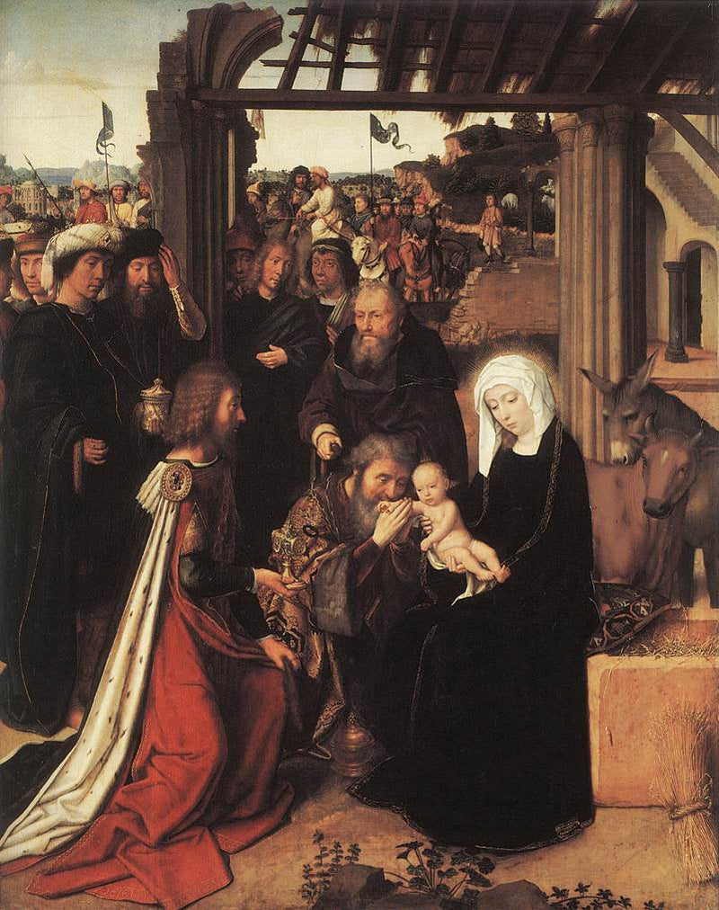 L'Adoration des Mages. - Gérard David