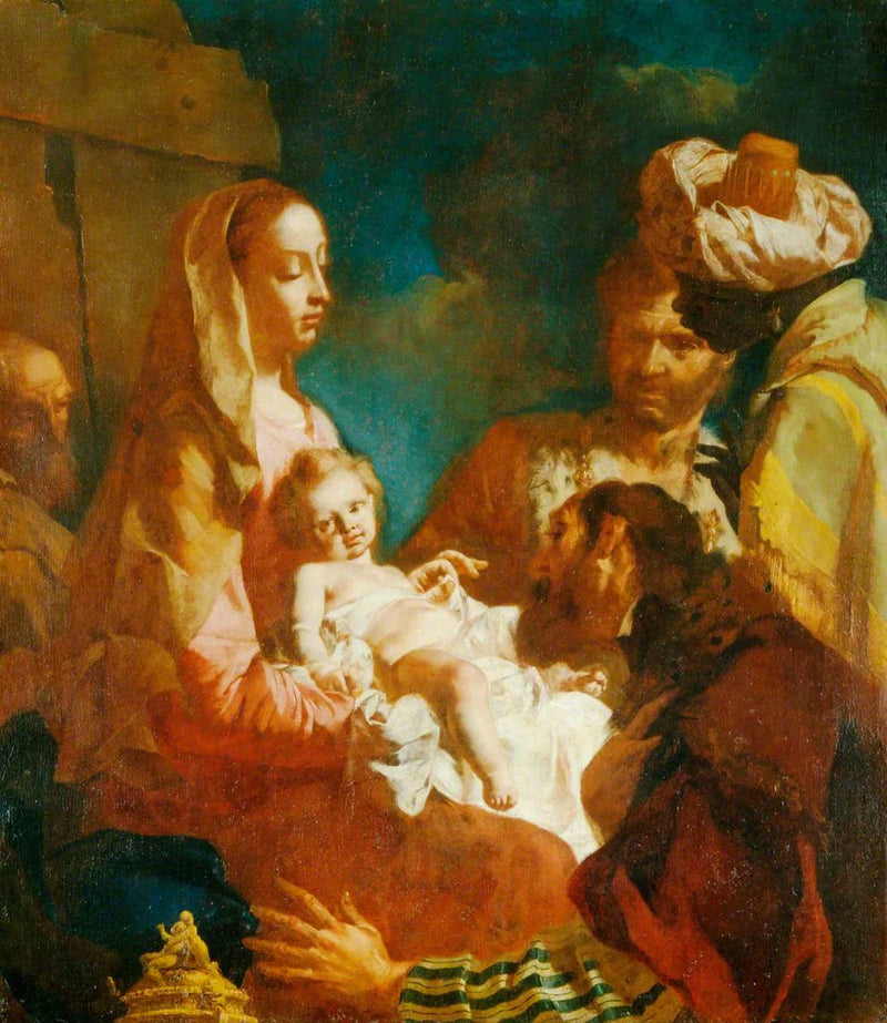 L'Adorazione dei Magi - Giovanni Battista Piazzetta