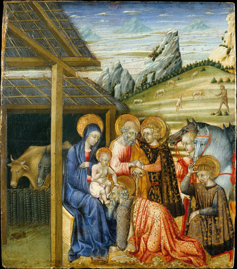 L'Adorazione dei Magi - Giovanni di Paolo