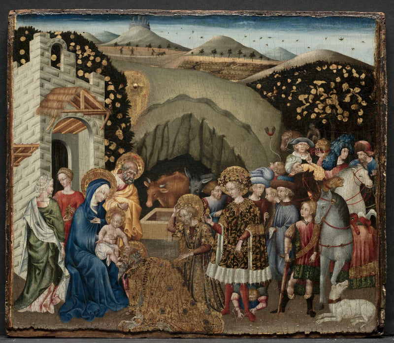 L'Adorazione dei Magi - Giovanni di Paolo