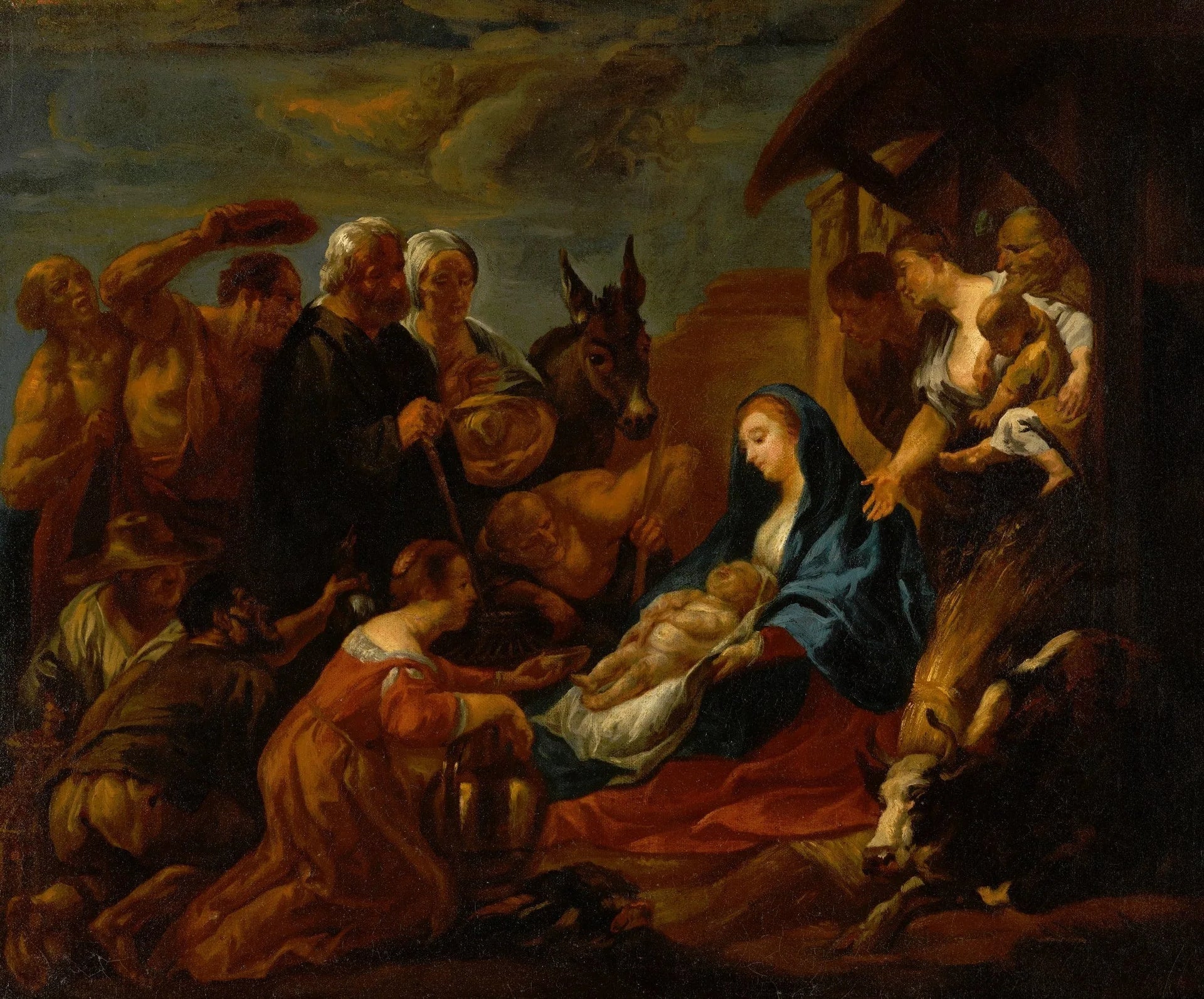 L'Adoration des Mages - Jacob Jordaens image 1 reproduction de peinture à l’huile