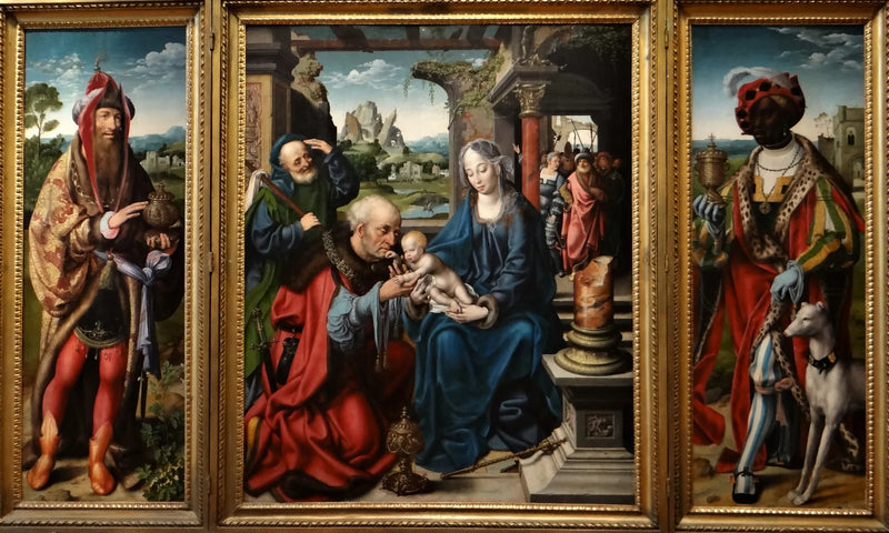 L'Adorazione dei Magi - Joos van Cleve