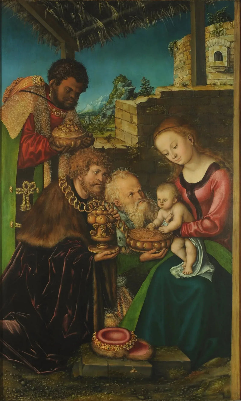 L'adorazione dei Magi - Lucas Cranach il Vecchio