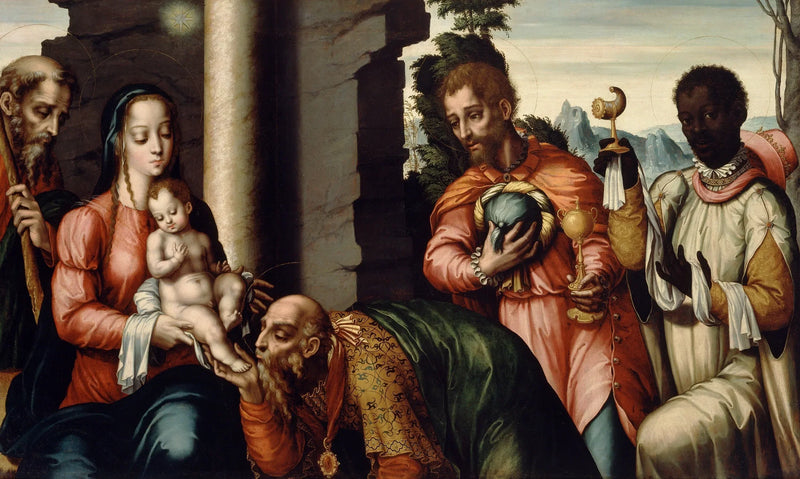 L'Adorazione dei Magi - Luis de Morales