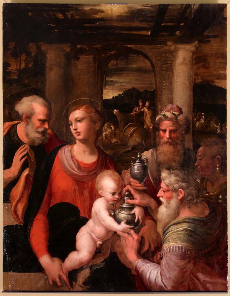 L'Adorazione dei Magi - Parmigianino