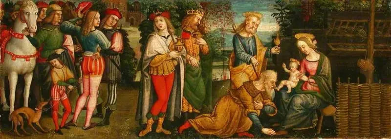 L'Adorazione dei Magi - Pietro Perugino